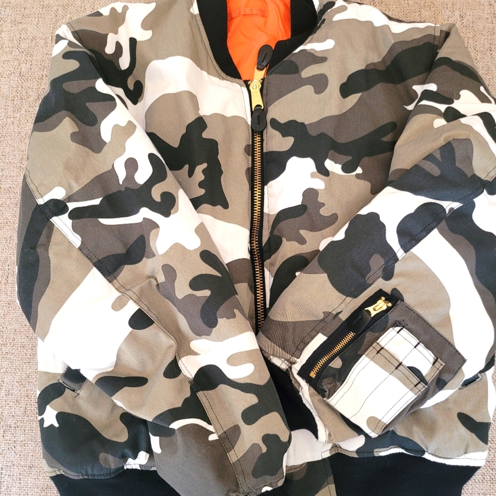 Alyx Halcyon Blvd. Camouflage Bomber jacket